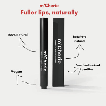 Hyaluronic Acid Lip Plumper m'Cherie 1+1 GRATIS